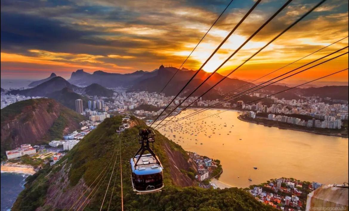 Apartamento Luxuoso Vista Mar Copacabana - Leme Río de Janeiro Exterior foto