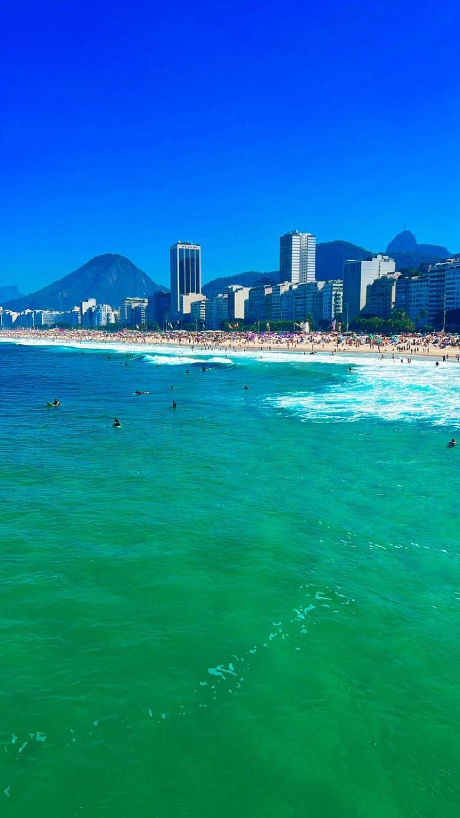 Apartamento Luxuoso Vista Mar Copacabana - Leme Río de Janeiro Exterior foto
